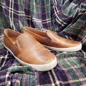 Frye Dylan? leather slip on women size 9  NWOB